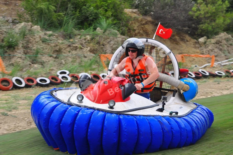 Thrill on the Water: Alanya's First Hovercraft Adventure and Zipline - 2