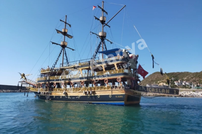 Экскурсия на пиратской лодке по Алании - 7