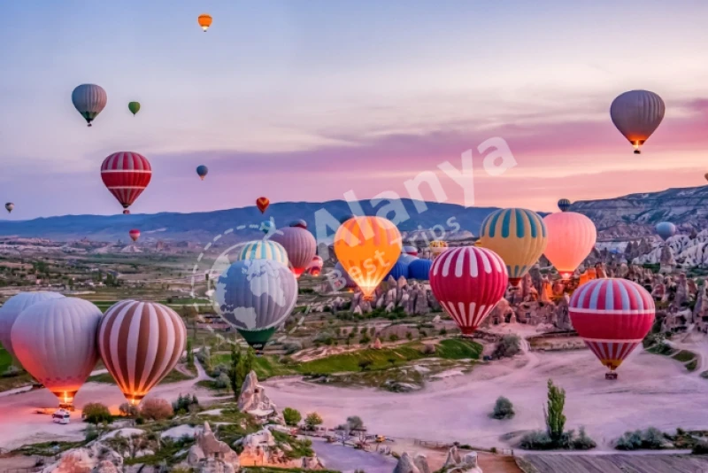 The Ascent of Balloons in Cappadocia - The Rise