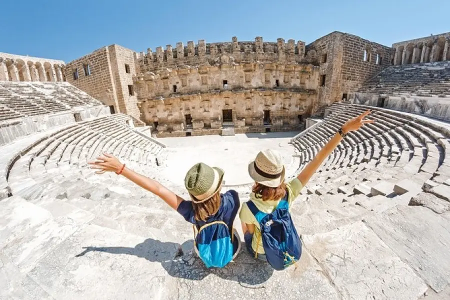 Aspendos, Side i wodospad Manavgat: jesienny dzień z historią z Alanyi